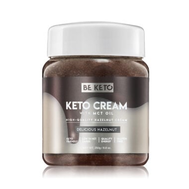 Krem Keto z MCT - Orzech Laskowy 250g - BeKeto