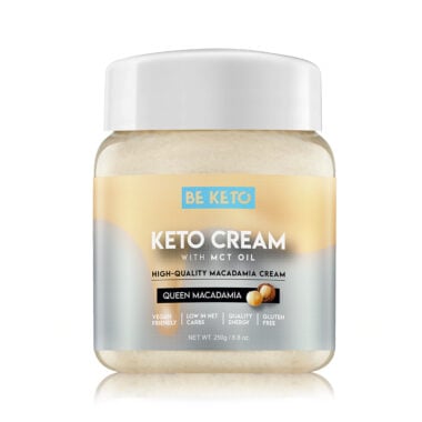 Krem Keto z MCT - Królowa Makadamia 250g - BeKeto