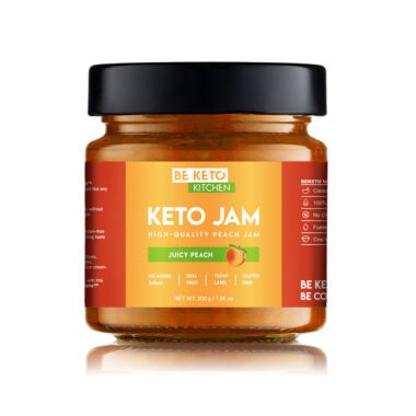 Dżem Keto - Soczysta Brzoskwinia 200g - Beketo