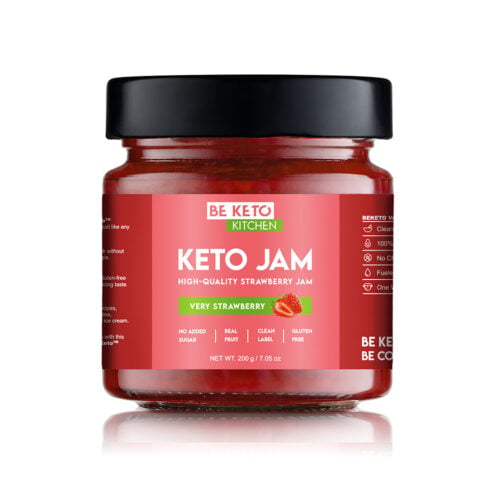 Dżem Keto - Bardzo Truskawkowy 200g - Beketo