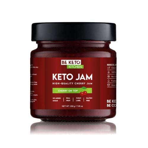 Dżem Keto - Doskonale Wiśniowy 200g - Beketo
