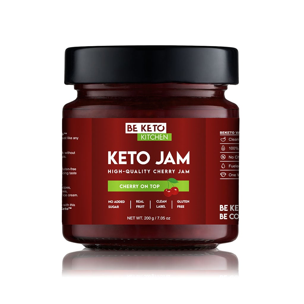 Dżem Keto - Doskonale Wiśniowy 200g - Beketo