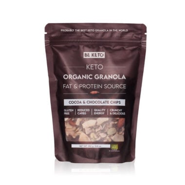 Granola Keto BIO - Kakao i Czekolada 250g - BeKeto