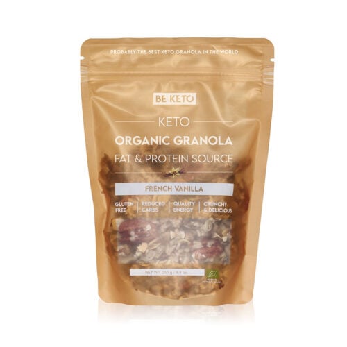 Granola Keto BIO - Francuska Wanilia 250g - Beketo