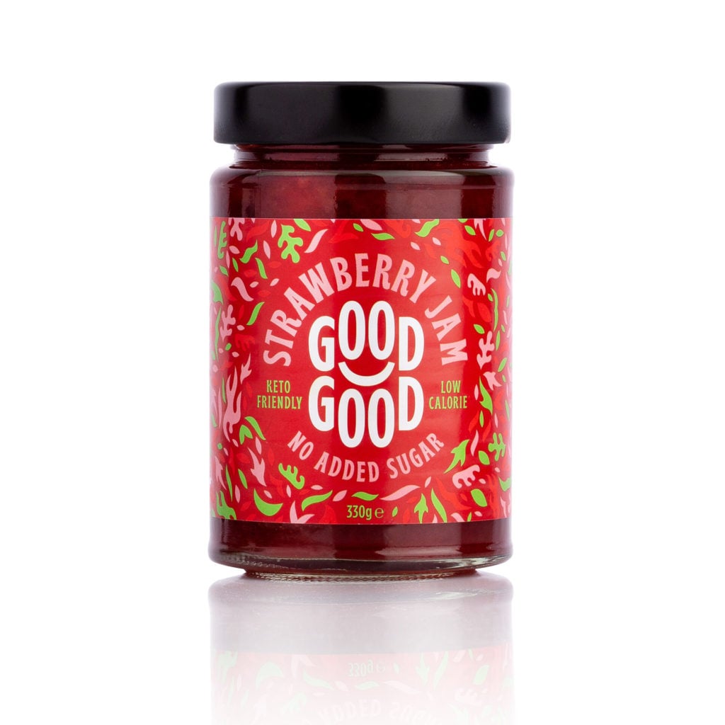 Dżem Keto - Truskawkowy 330ml - Good Good