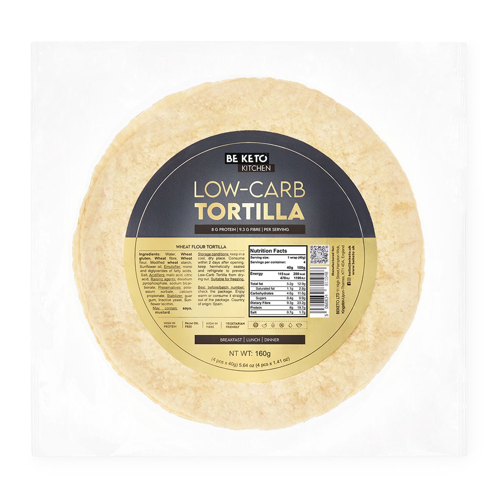 Tortilla Keto (4x40g) 160g - BeKeto