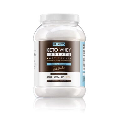 Izolat Białka z Olejem MCT - Kokos & Biała Czekolada 800g - BeKeto