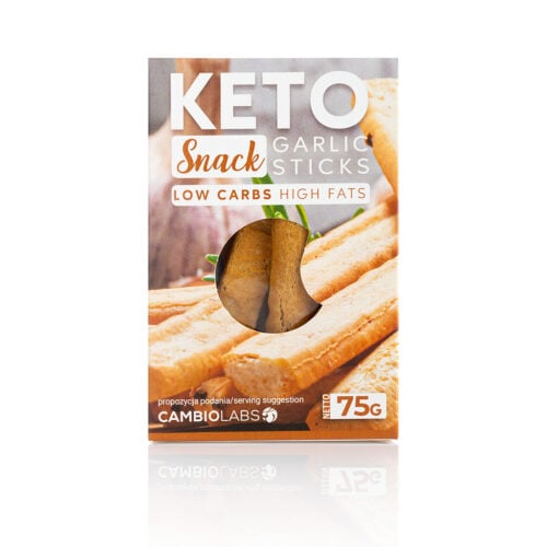 Paluszki Keto - Czosnkowe 75g - CambioLabs