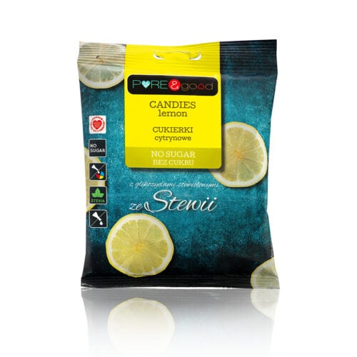 Cukierki cytrynowe 50g - Pure&Good