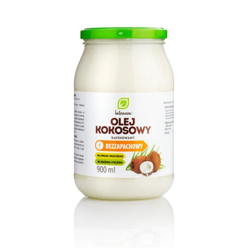 Olej Kokosowy Bezzapachowy 900g - Intenson