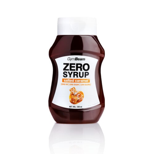 Syrop Bez Kalorii - Słony Karmel 350ml - GymBeam