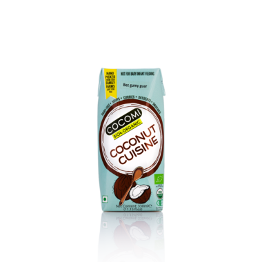 Mleczko Kokosowe BIO Bez Gumy Guar 17% Tłuszczu 330ml - COCOMI