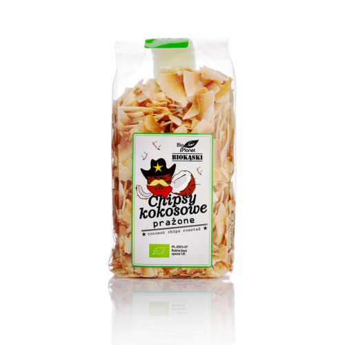 Chipsy kokosowe prażone - BIO 150g - BIO PLANET