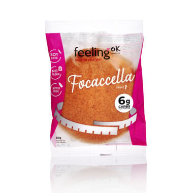 Focaccella Niskowęglowodanowa 80g - FeelingOK