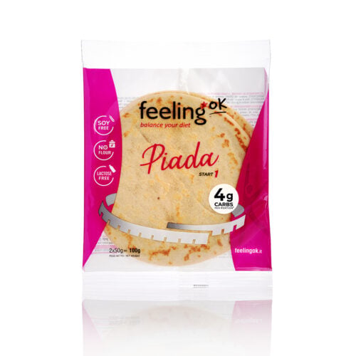 Piadiny Niskowęglowodanowe Włoskie 100g - FeelingOK