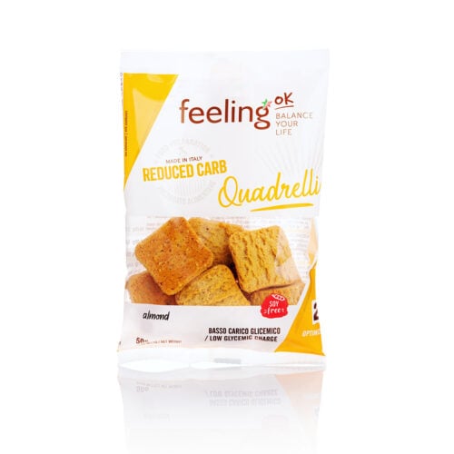 Ciasteczka Niskowęglowodanowe - Migdałowe 50g - FeelingOK