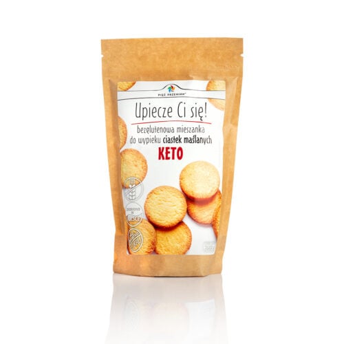 Mieszanka do wypieku keto ciastek maślanych 365g - Pięć Przemian