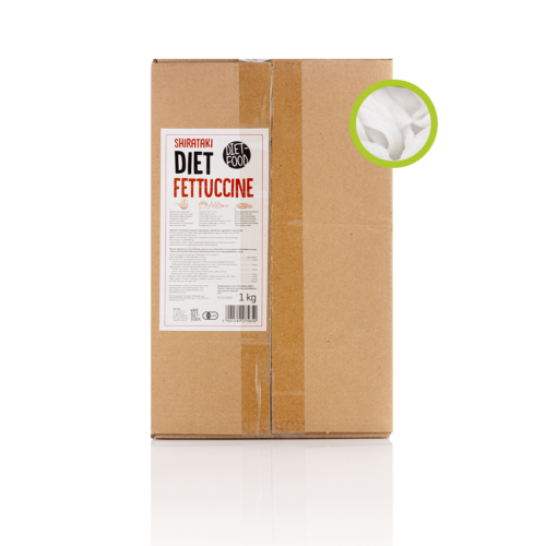 Makaron Niskowęglowodanowy Konjac/Shirataki Fettuccine 1kg - Diet-Food
