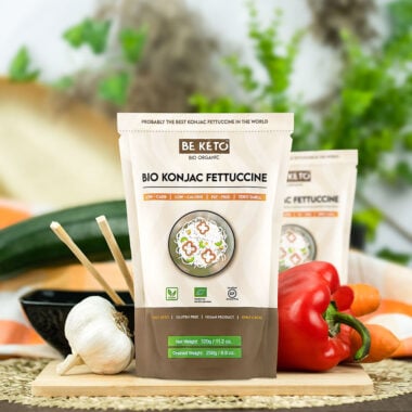 Makaron Konjac BIO Fettuccine 320g - BeKeto