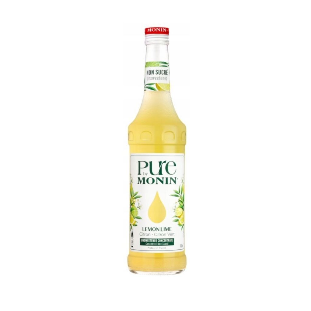 Syrop PURE - Bezcukrowy Cytryna Limonka 0,7l - Monin