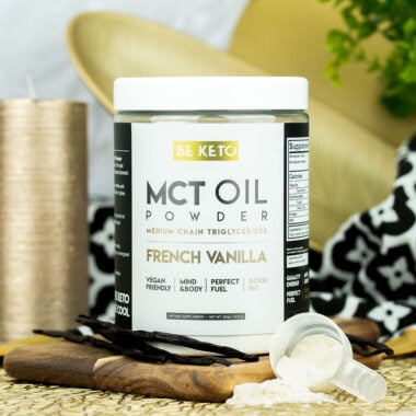 Olej MCT w Proszku - Francuska Wanilia 300g - BeKeto