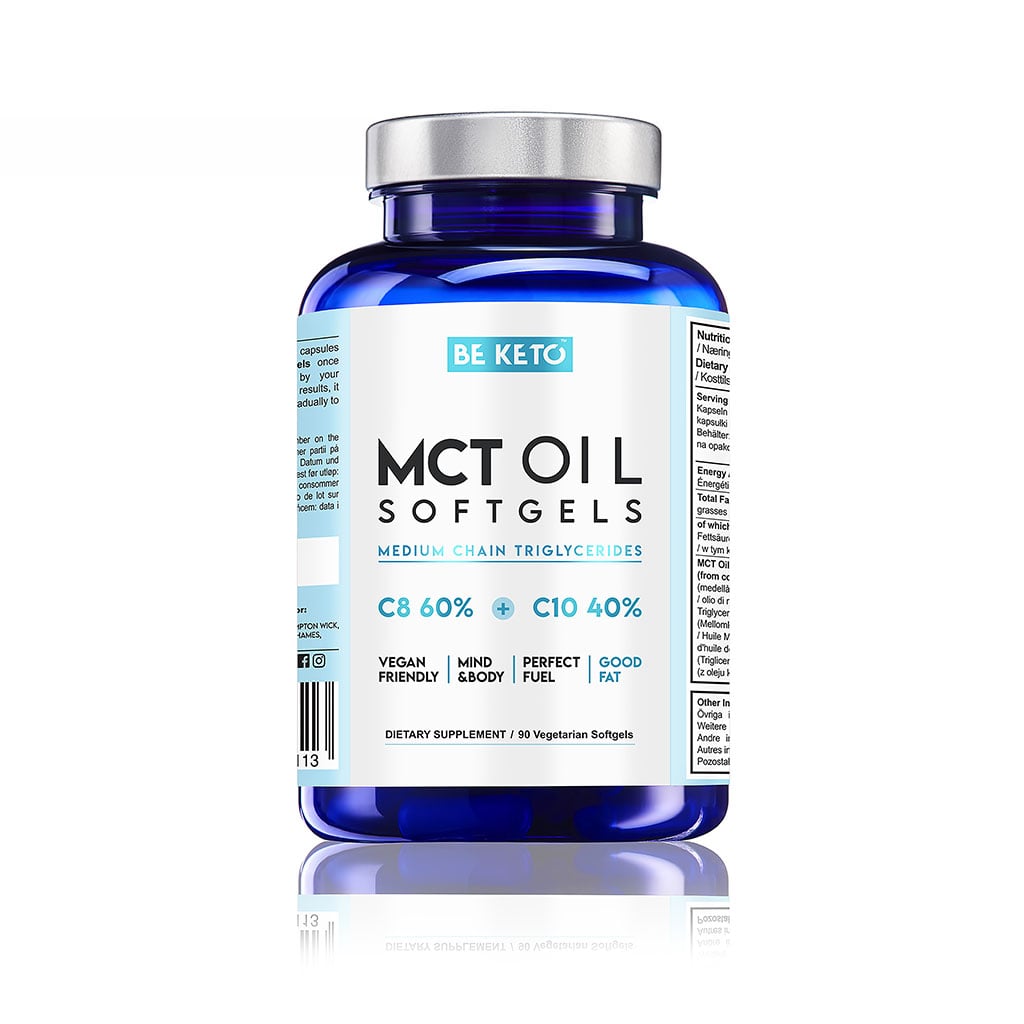 Olej MCT C8+C10 90 kaps - Beketo