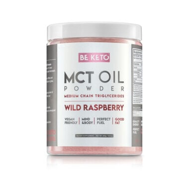 Olej MCT w Proszku - Dzika Malina 300g - BeKeto