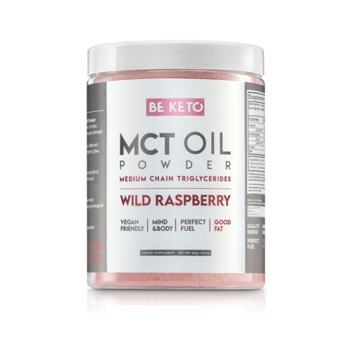 Olej MCT w Proszku - Dzika Malina 300g - BeKeto