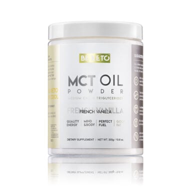 Olej MCT w Proszku - Francuska Wanilia 300g - BeKeto