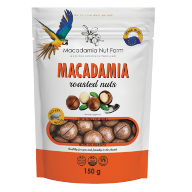 Orzechy Makadamia Prażone w Łupinie 150g - Macadamia Nut Farm
