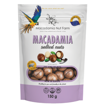Orzechy Makadamia Solone w Łupinie 150g - Macadamia Nut Farm