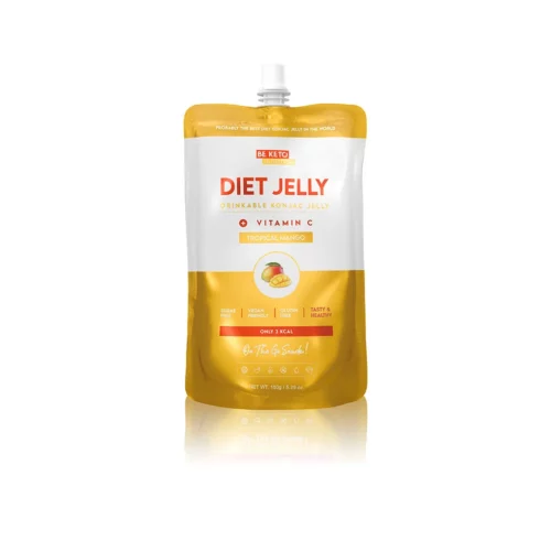 Galaretka Dietetyczna Konjac - Tropikalne Mango 150g - BeKeto