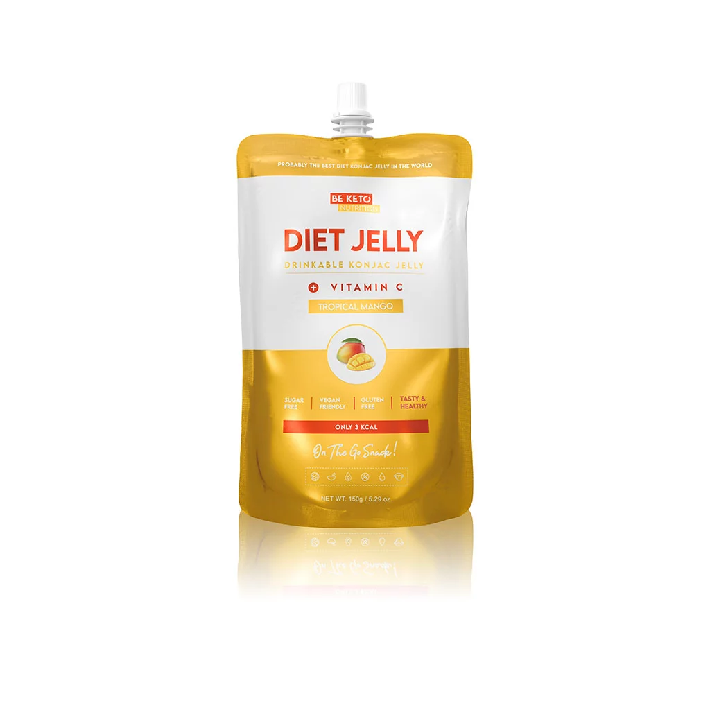 Galaretka Dietetyczna Konjac - Tropikalne Mango 150g - BeKeto