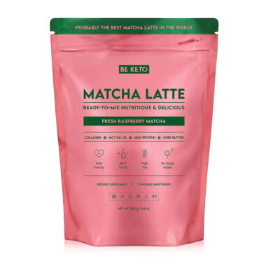 Matcha Latte - Świeża Malina 250g - BeKeto