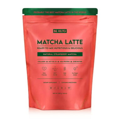 Matcha Latte - Naturalna Truskawka 250g - BeKeto