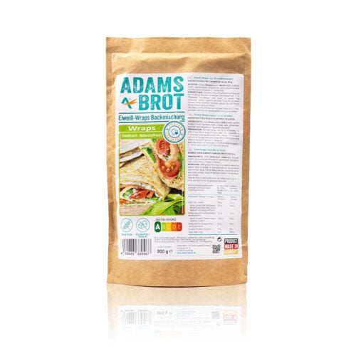 Mieszanka do wypieku keto wrapów proteinowych 300g - AdamsBrot