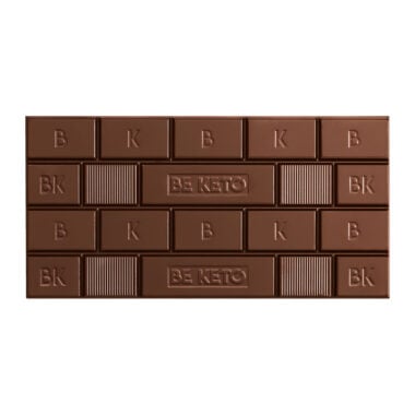 Czekolada Keto Wegańska z Olejem MCT - Ciemna Klasyczna 80g - Beketo