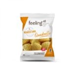 Ciasteczka Niskowęglowodanowe - Wanilia Cytryna 50g - FeelingOK