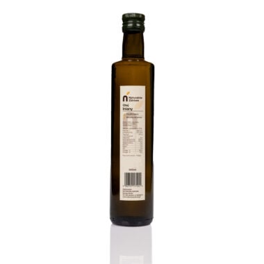 Olej Lniany Tłoczony na Zimno 500ml - Naturalnie Zdrowe