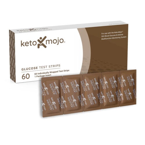 Paski do Pomiaru Glukozy 60 szt. - KETO-MOJO