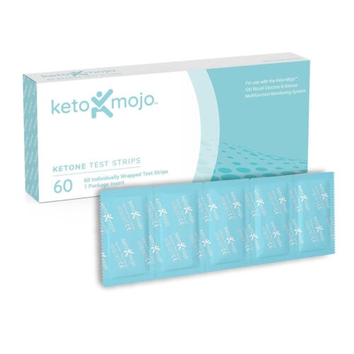Paski do Pomiaru Ketonów 60 szt. - KETO-MOJO