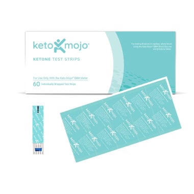 Paski do Pomiaru Ketonów 60 szt. - KETO-MOJO