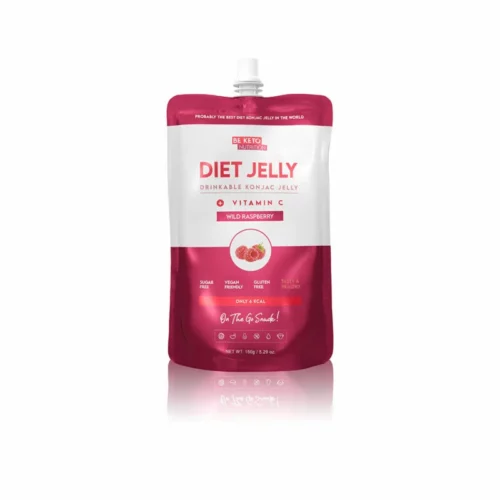 Galaretka Dietetyczna Konjac - Dzika Malina 150g - BeKeto