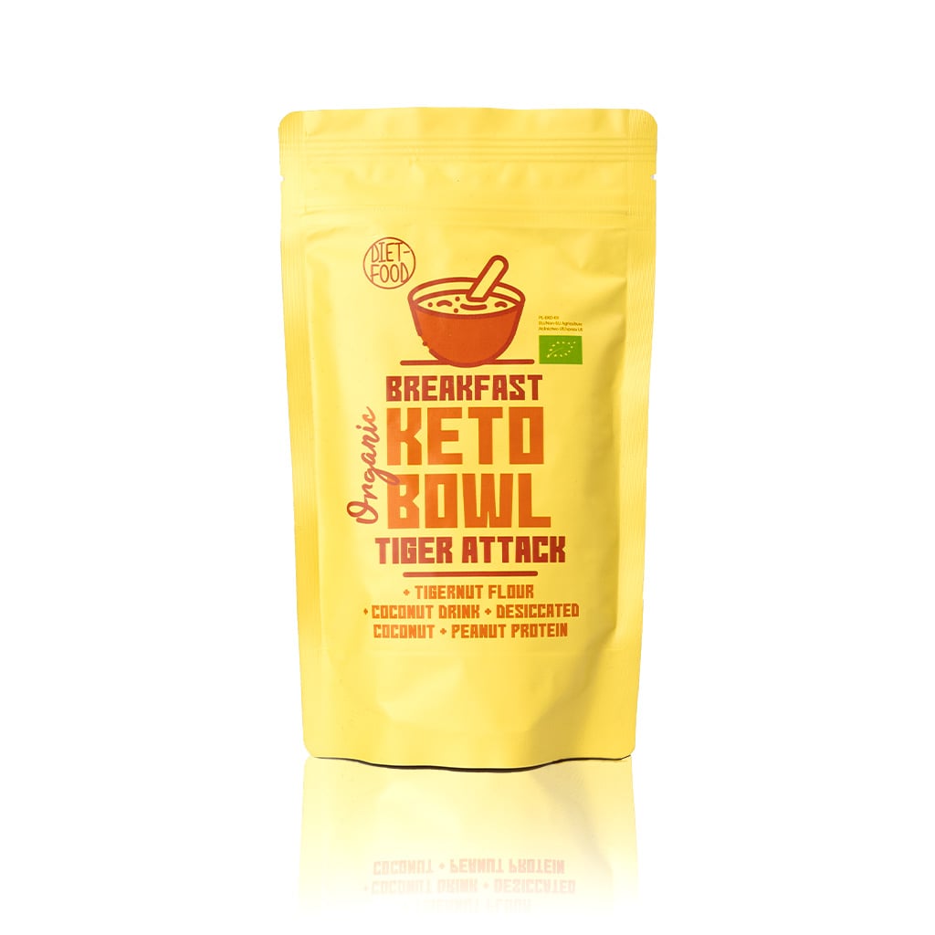 Bowl Keto Śniadaniowy BIO - Tiger Attack 200g - Diet-Food