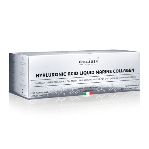 Kolagen Morski Płynny z Kwasem Hialuronowym Mango 10x30ml - The Collagen Company