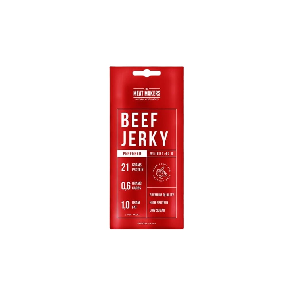 Beef Jerky - Pieprzowy 40g - The Meat Makers