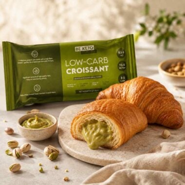 Croissant Niskowęglowodanowy - Wyśmienita Pistacja 50g - BeKeto