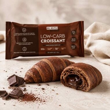 Croissant Niskowęglowodanowy - Podwójna Czekolada 50g - BeKeto