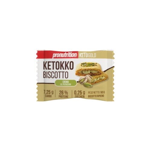Ciastko Biscotto Keto Pistacjowe 50g - Pronutrition