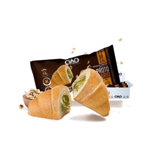Croissant Niskowęglowodanowy z Kremem - Pistacjowym 60g - CiaoCarb